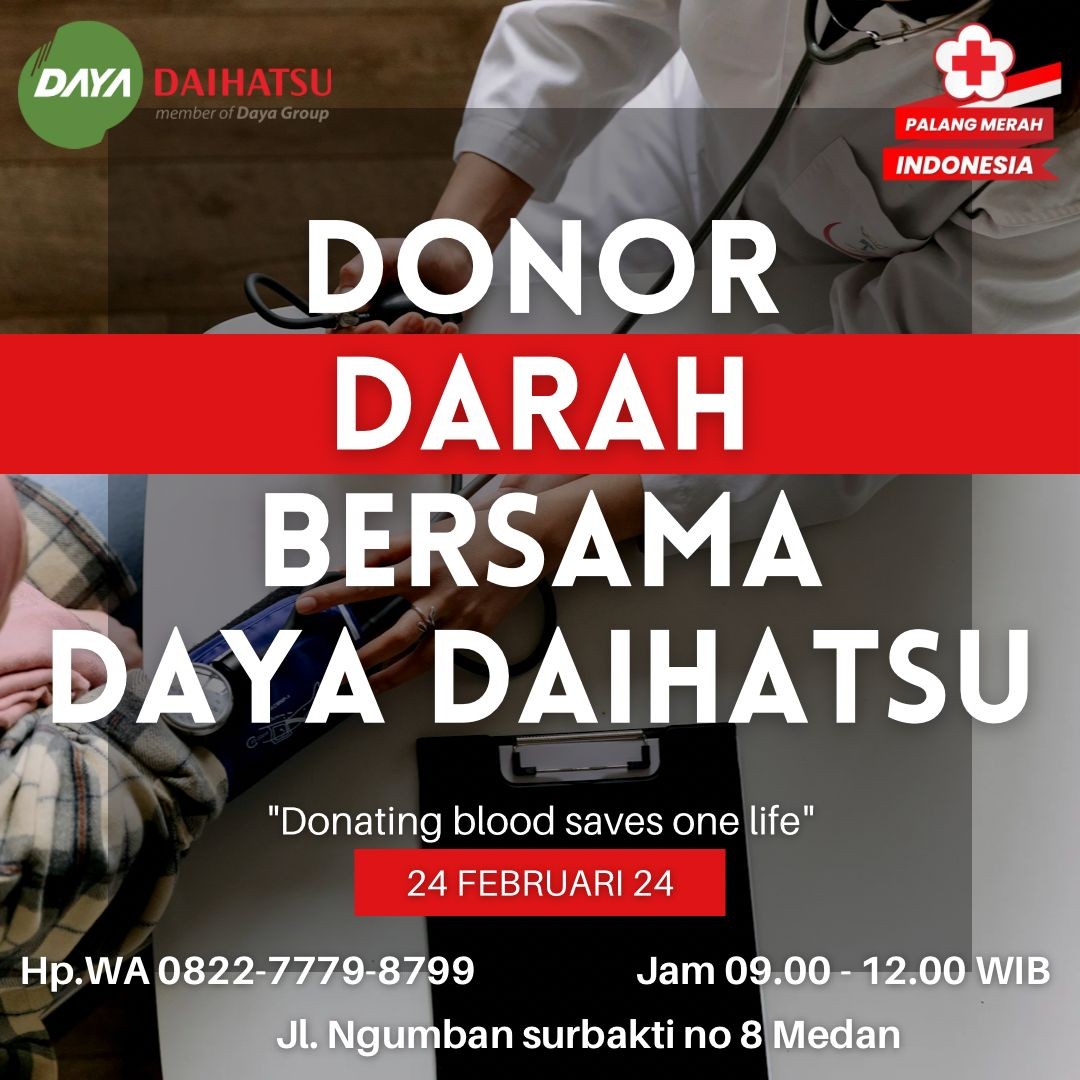 Donor Darah Bersama Daya Daihatsu