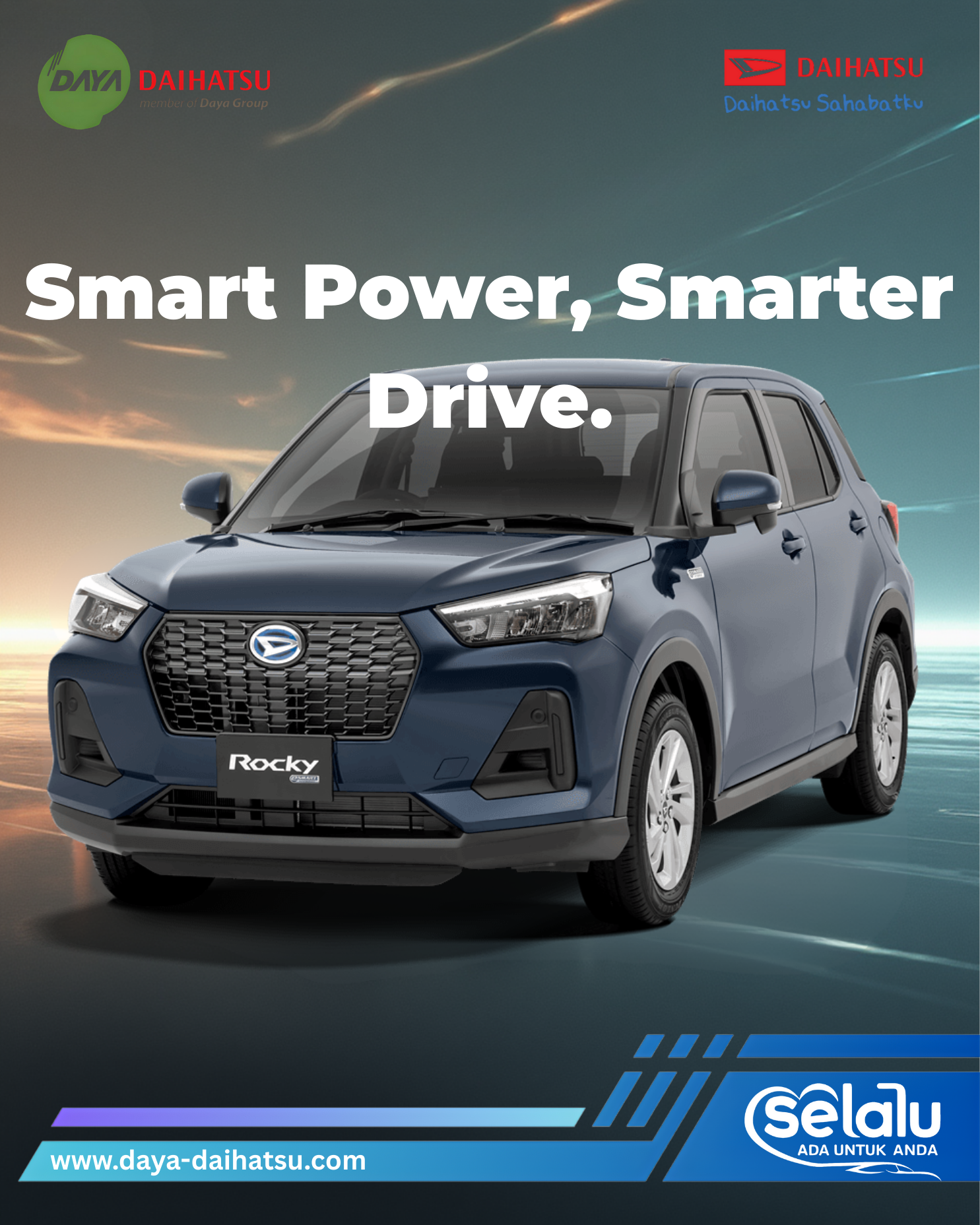 SMART POWER , SMARTER DRIVER ROCKY HYBRID