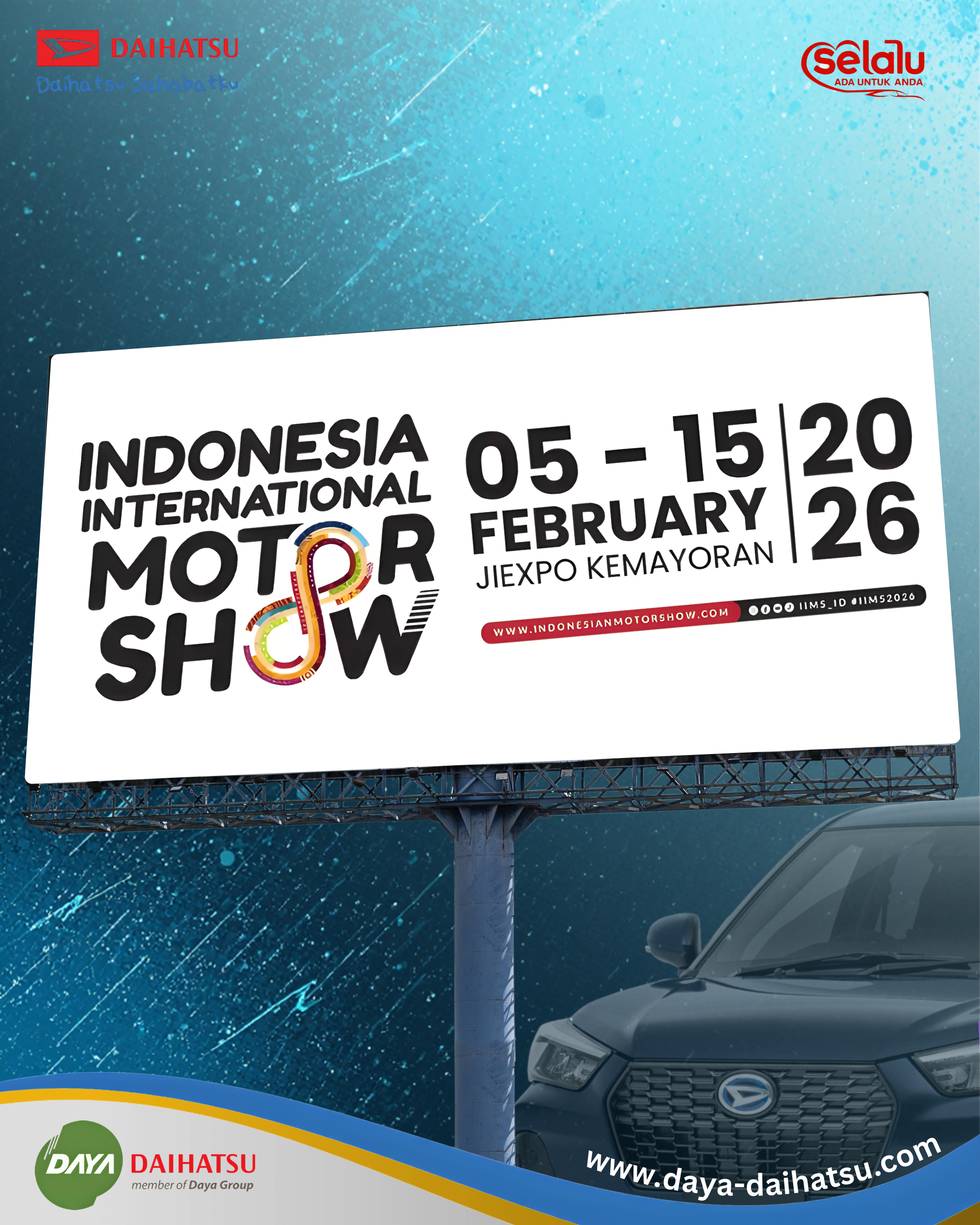 Daya Daihatsu kembali hadir di IIMS 2026 !